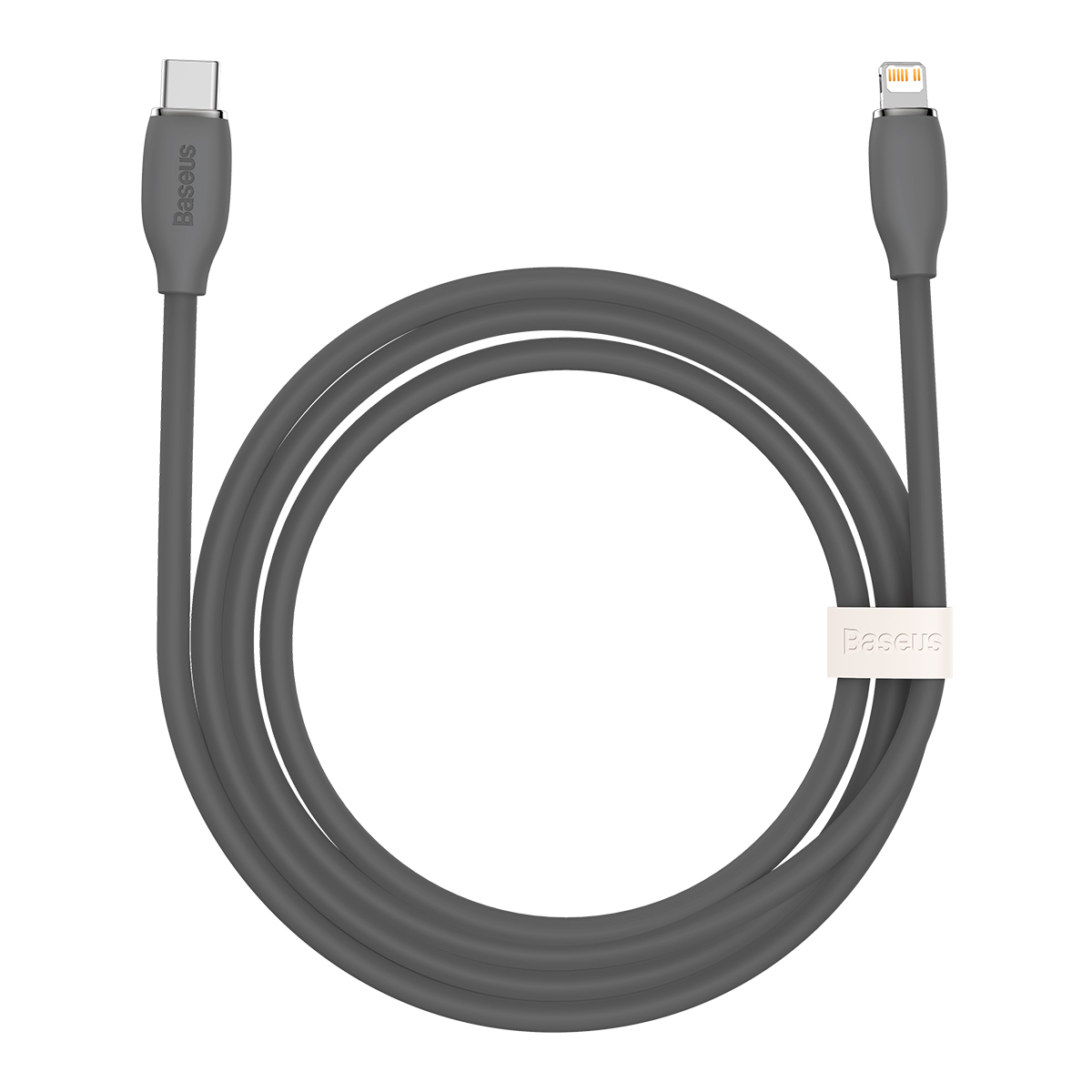 Baseus CAGD020101Jelly-Kabel USB-C zu Lightning, 20 W, 2 m (schwarz)